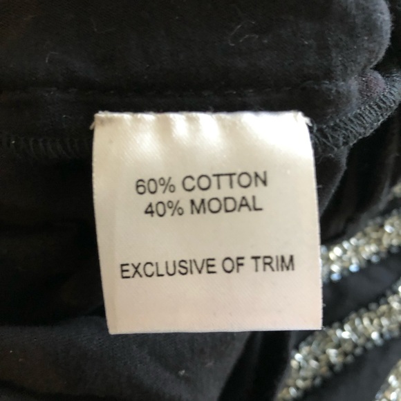 Beyond Vintage Beaded Sequin Black Top - Picture 8 of 8